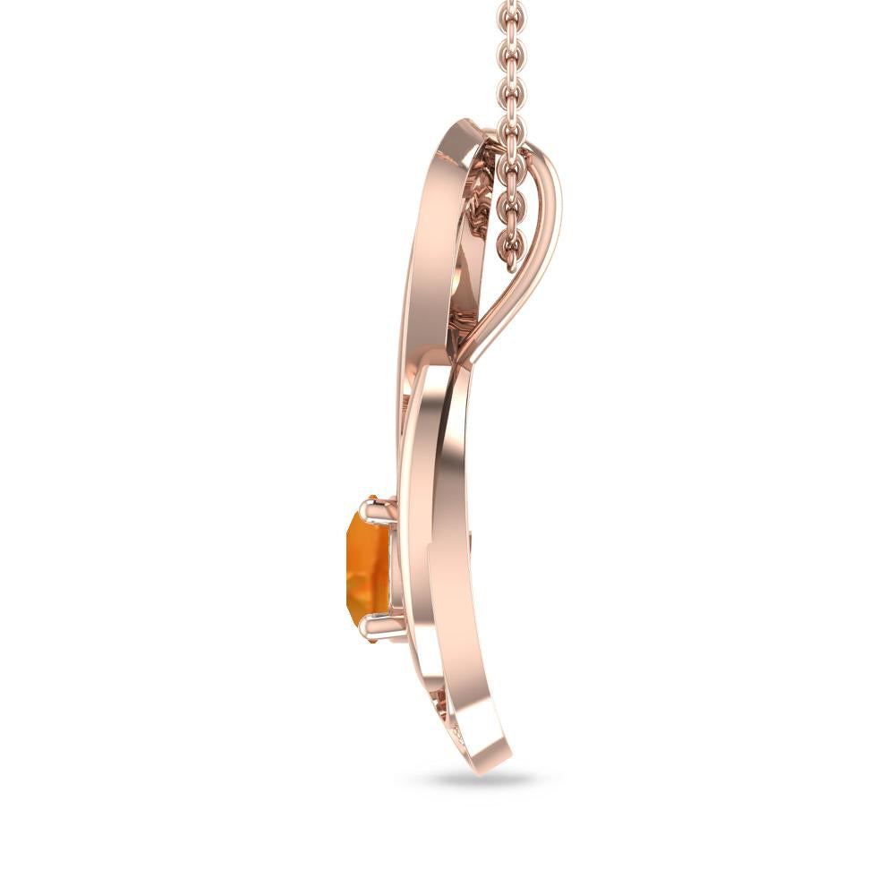 Rose Gold - Citrine