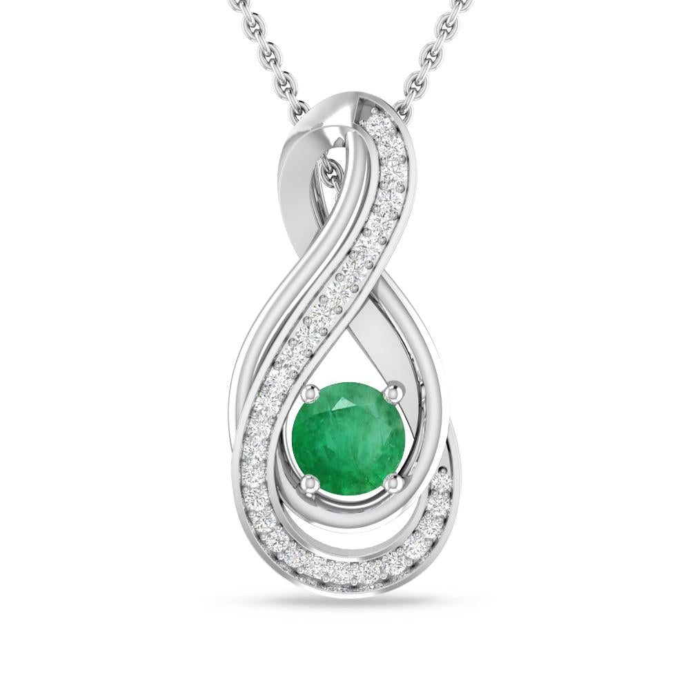 White Gold - Emerald