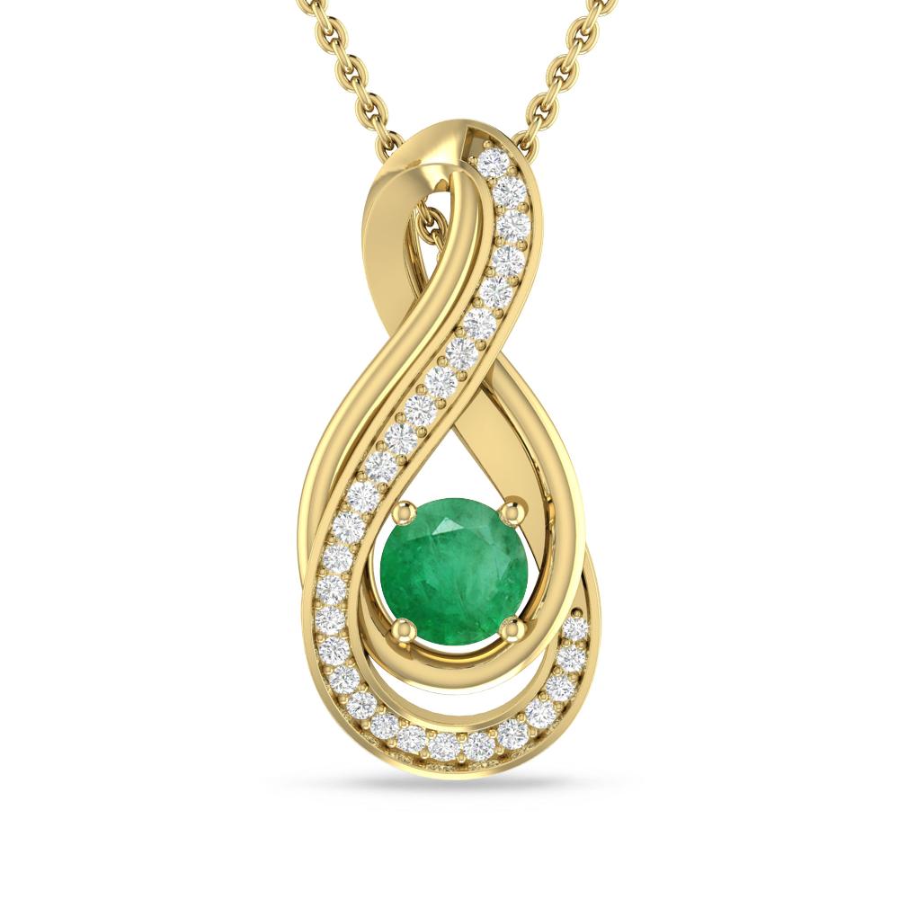 Yellow Gold - Emerald