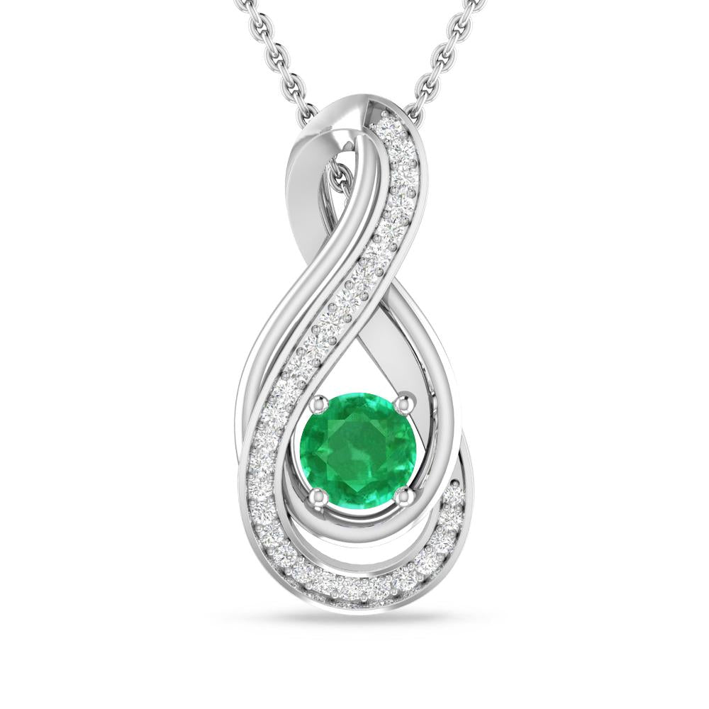 White Gold - Emerald