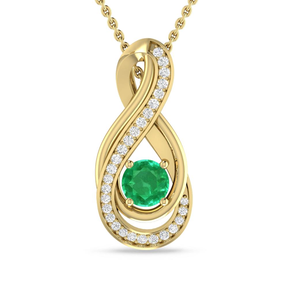 Yellow Gold - Emerald