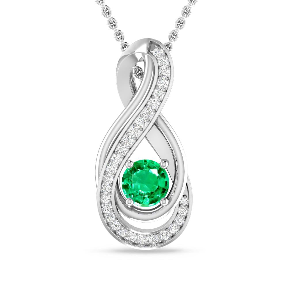 White Gold - Emerald