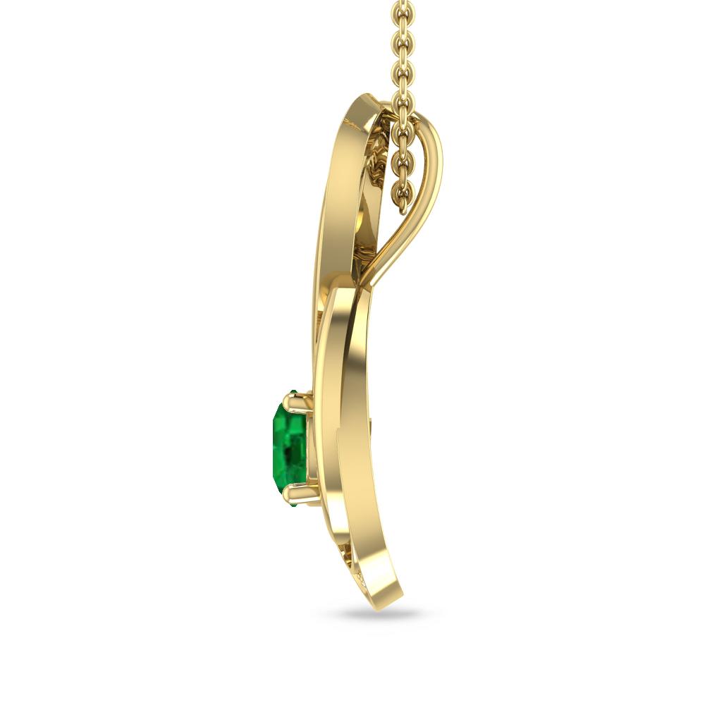 Yellow Gold - Emerald