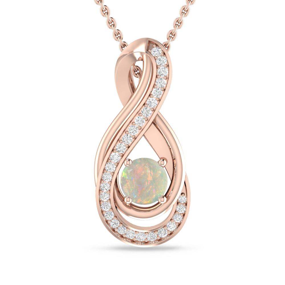 Rose Gold - Opal