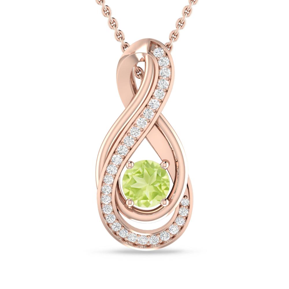 Rose Gold - Peridot