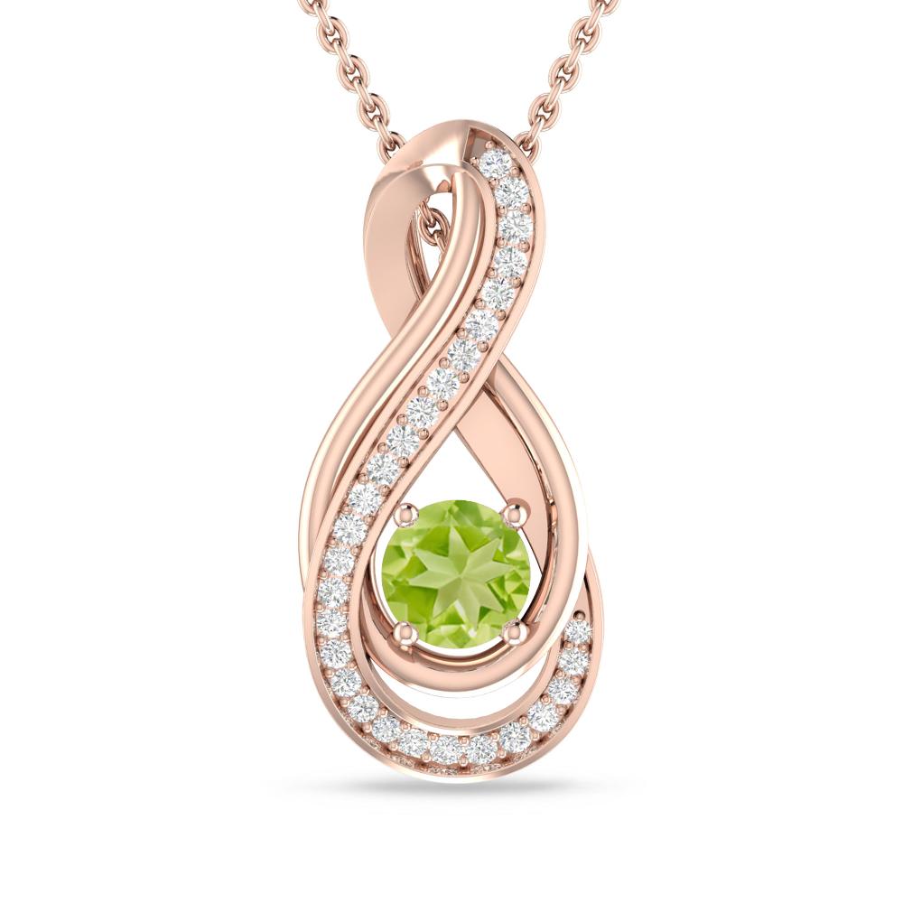 Rose Gold - Peridot