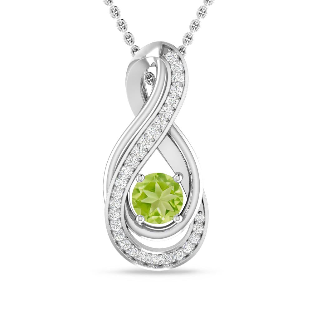 White Gold - Peridot