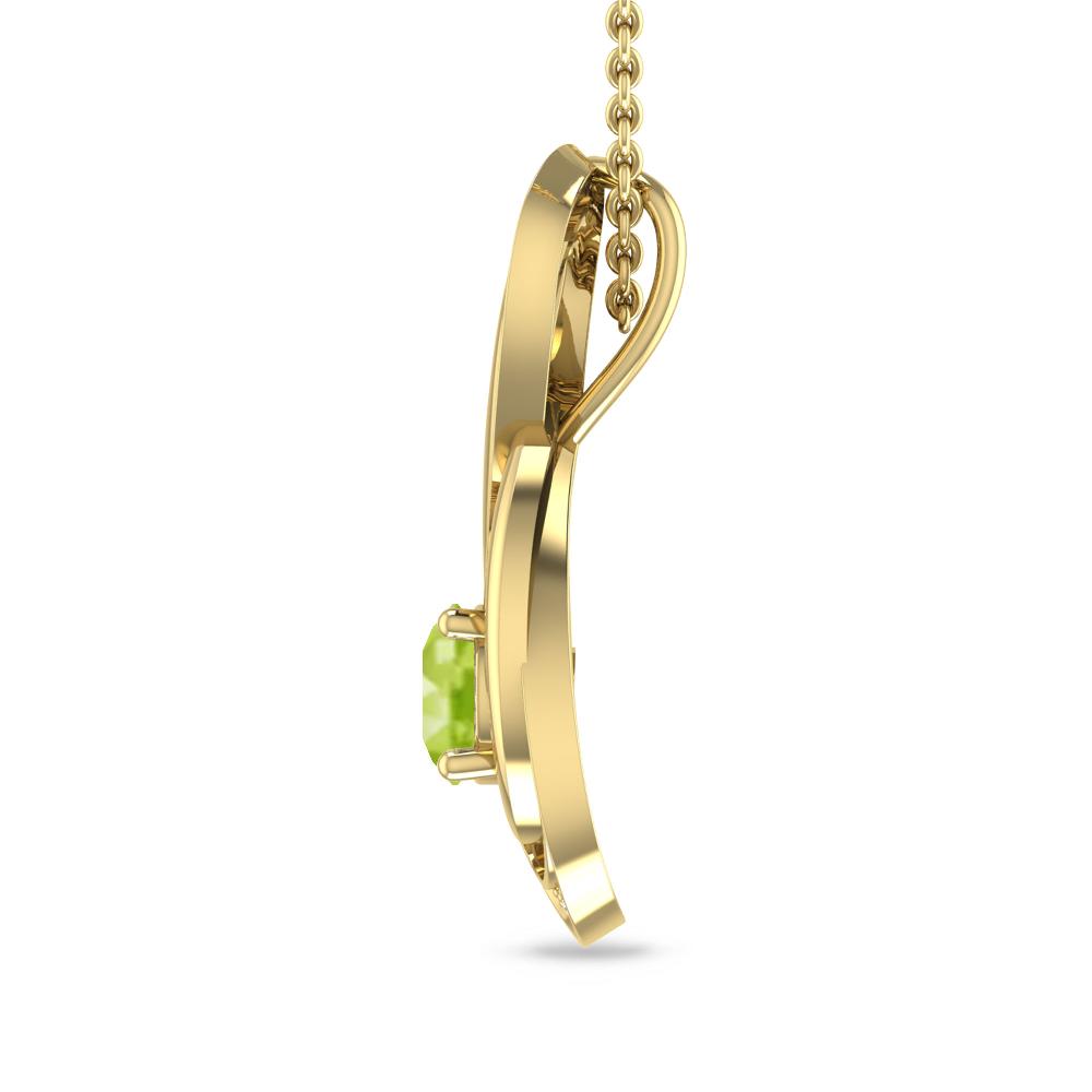 Yellow Gold - Peridot