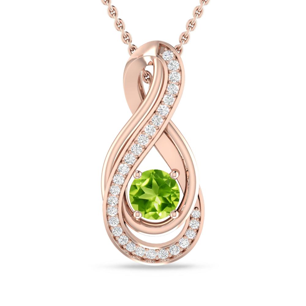 Rose Gold - Peridot