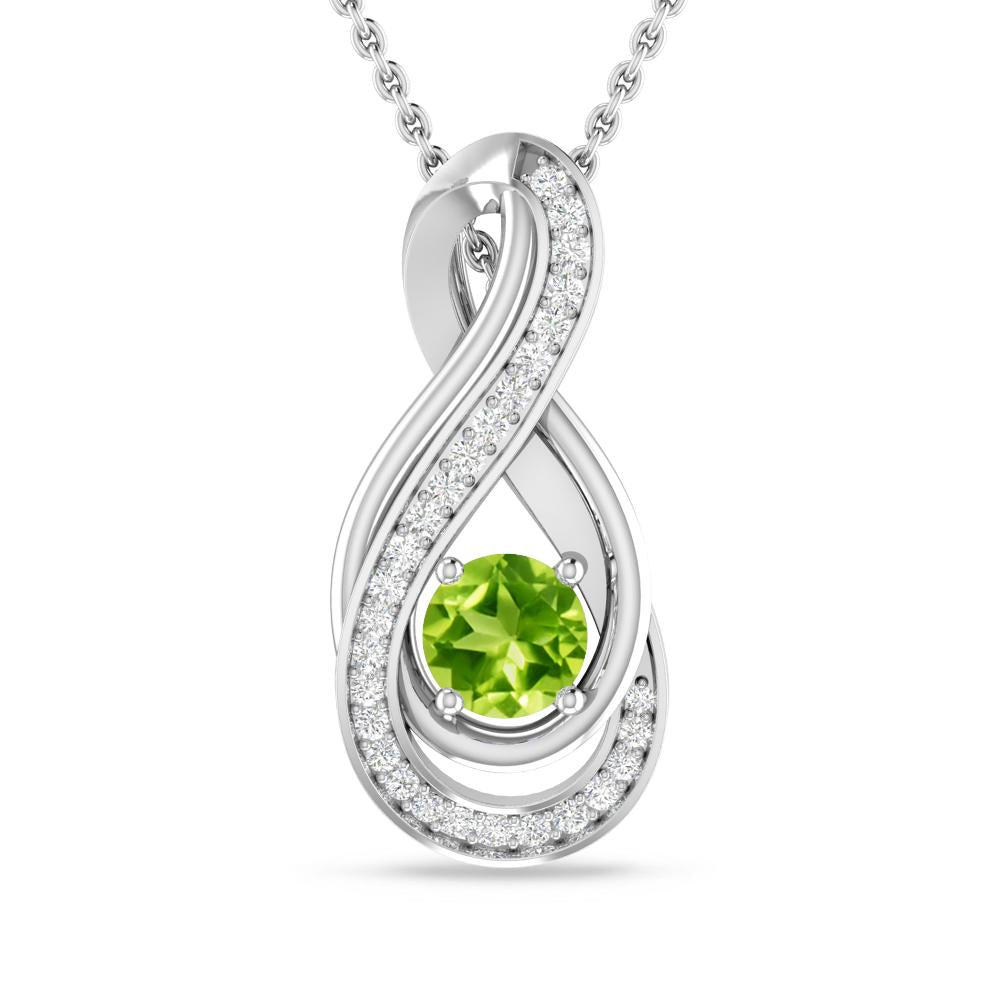 White Gold - Peridot