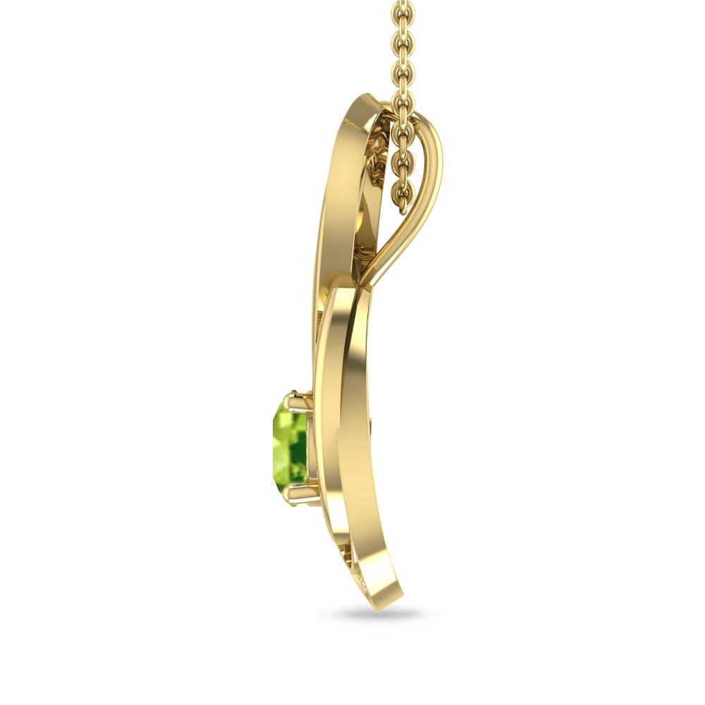 Yellow Gold - Peridot