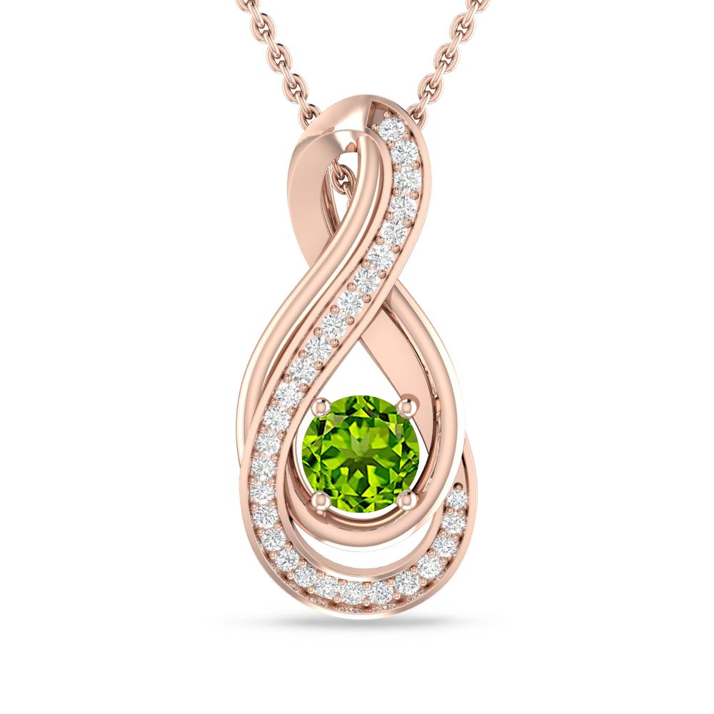 Rose Gold - Peridot