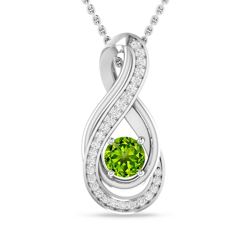 White Gold - Peridot