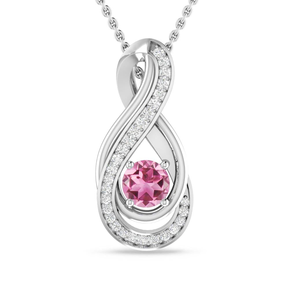 White Gold - Pink Tourmaline