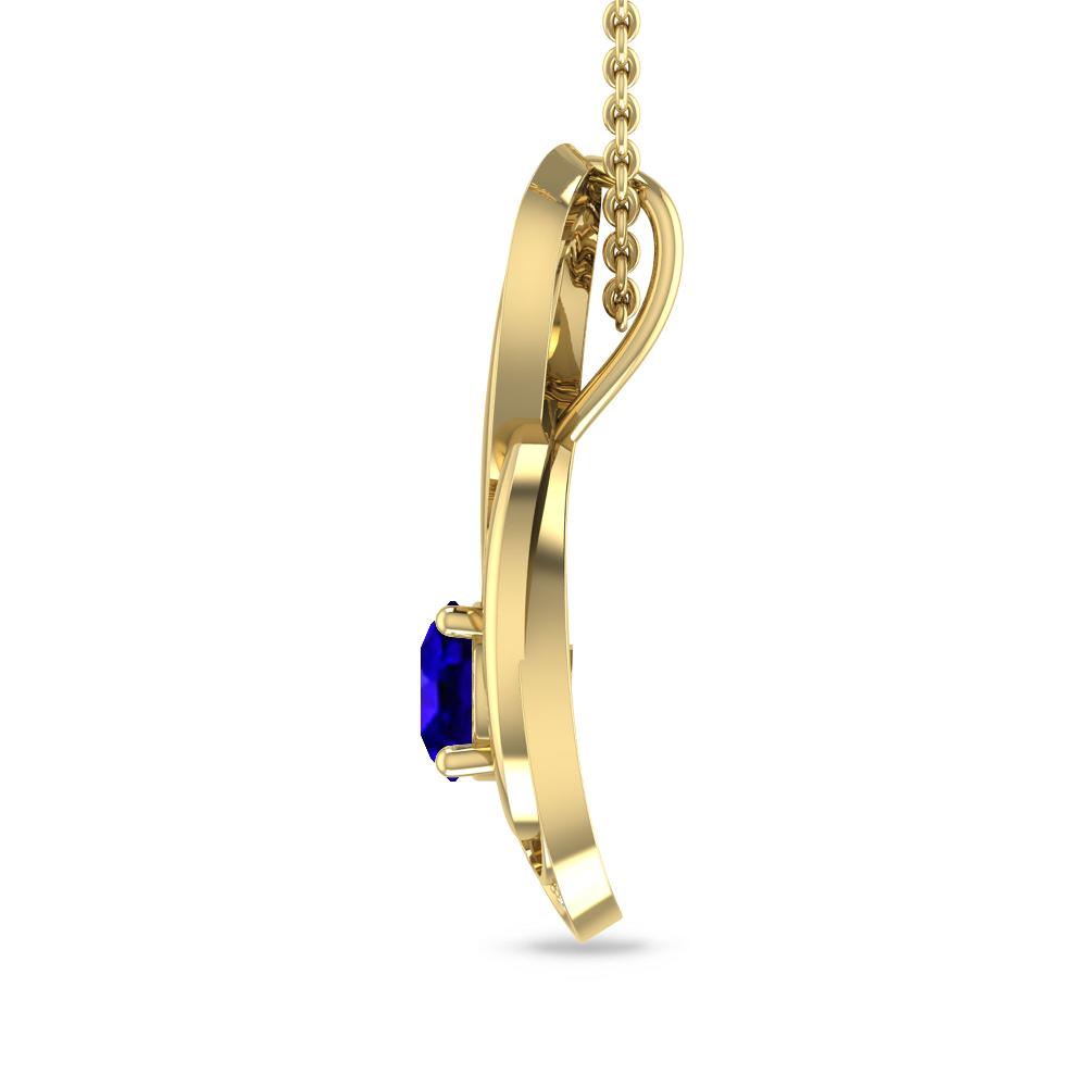 Yellow Gold - Tanzanite