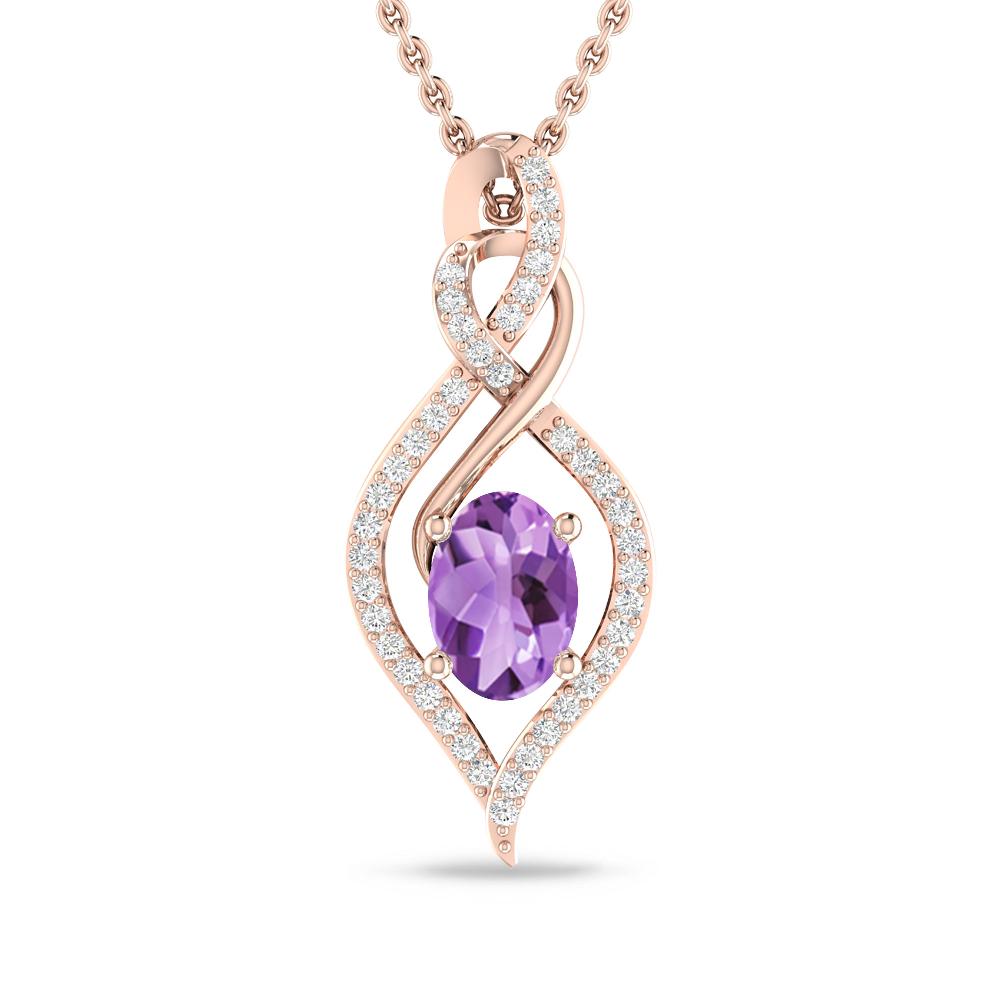 Rose Gold - Amethyst