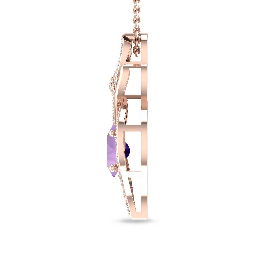 Rose Gold - Amethyst