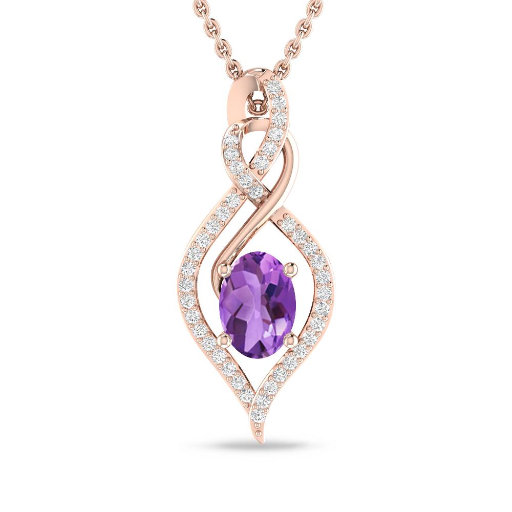 Rose Gold - Amethyst