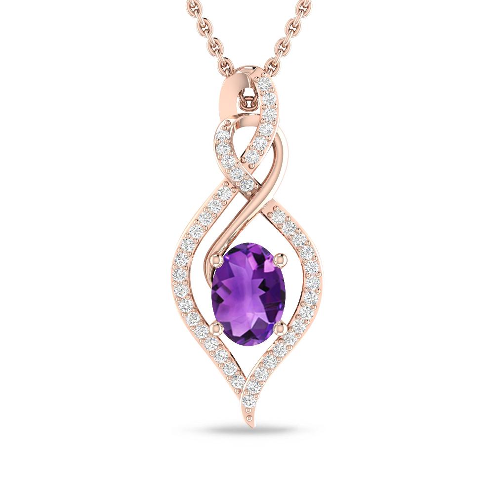 Rose Gold - Amethyst