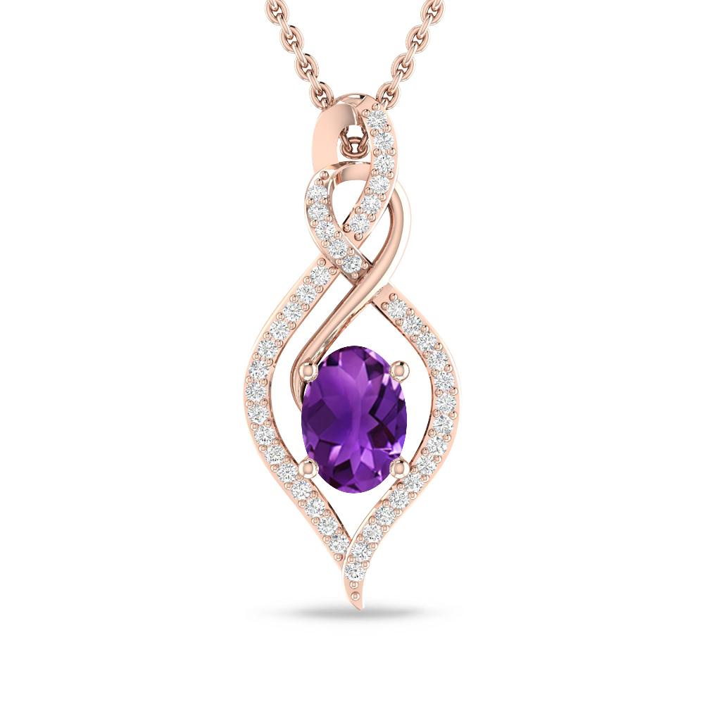 Rose Gold - Amethyst