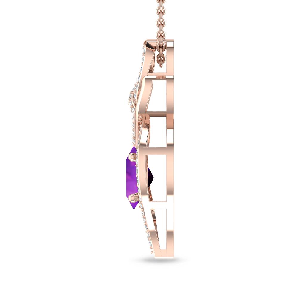 Rose Gold - Amethyst