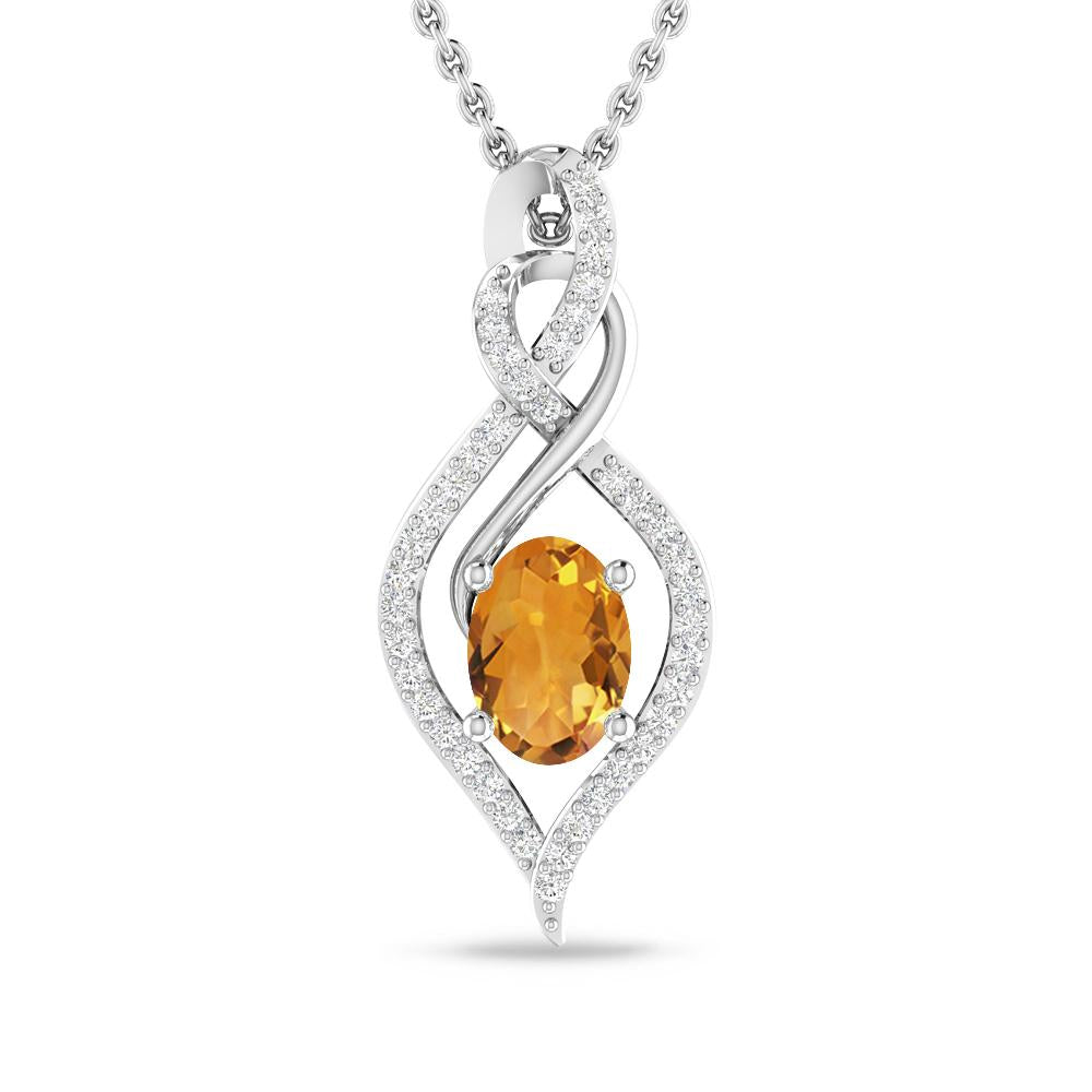 White Gold - Citrine