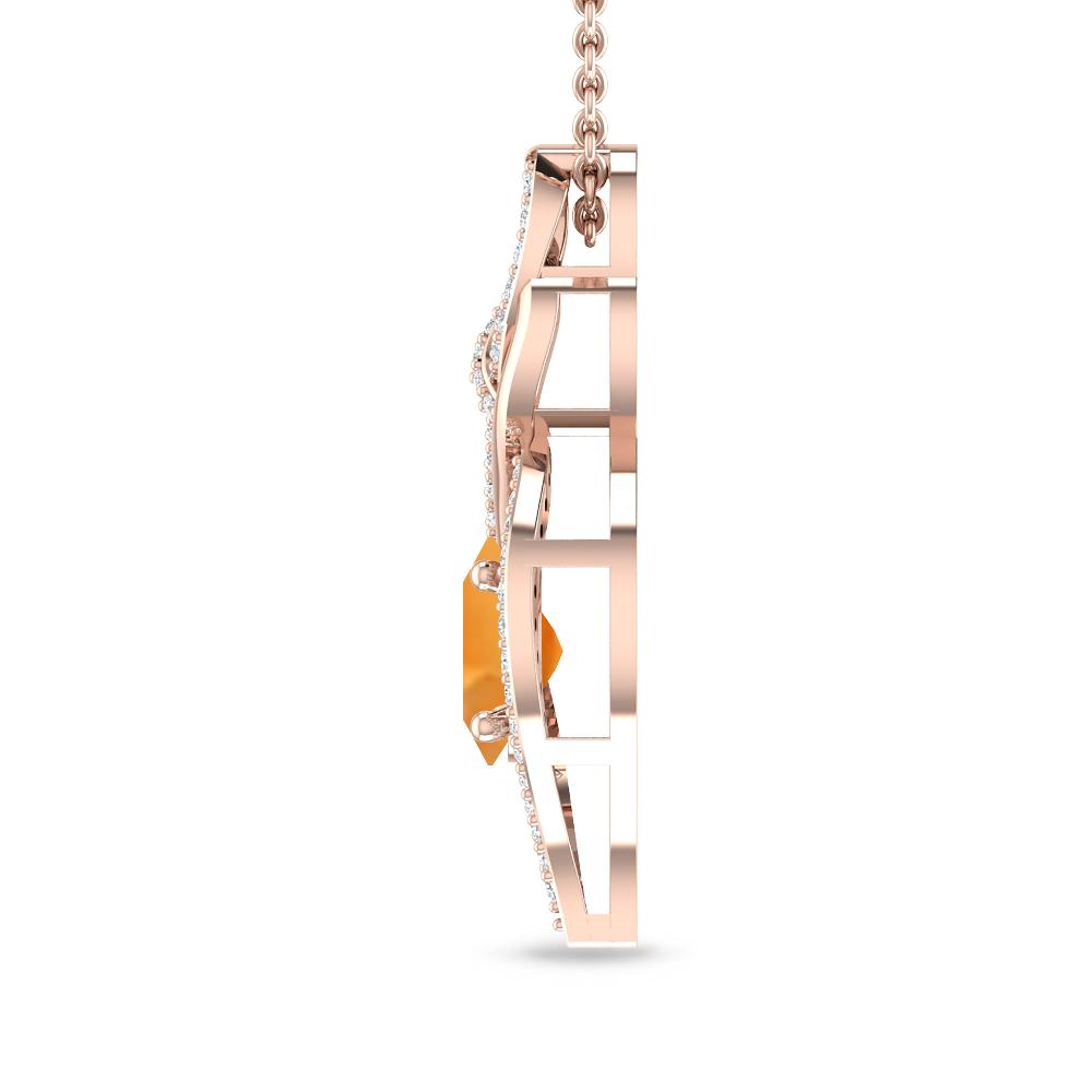 Rose Gold - Citrine