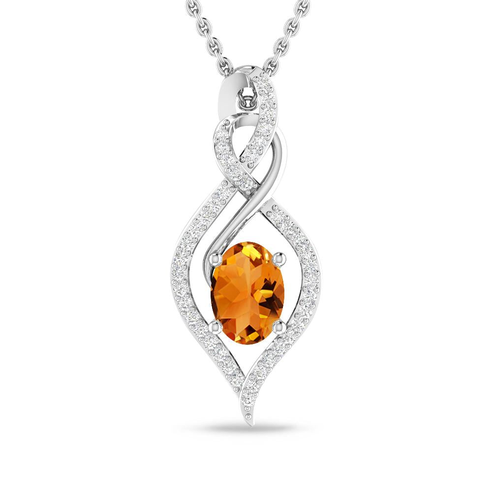 White Gold - Citrine