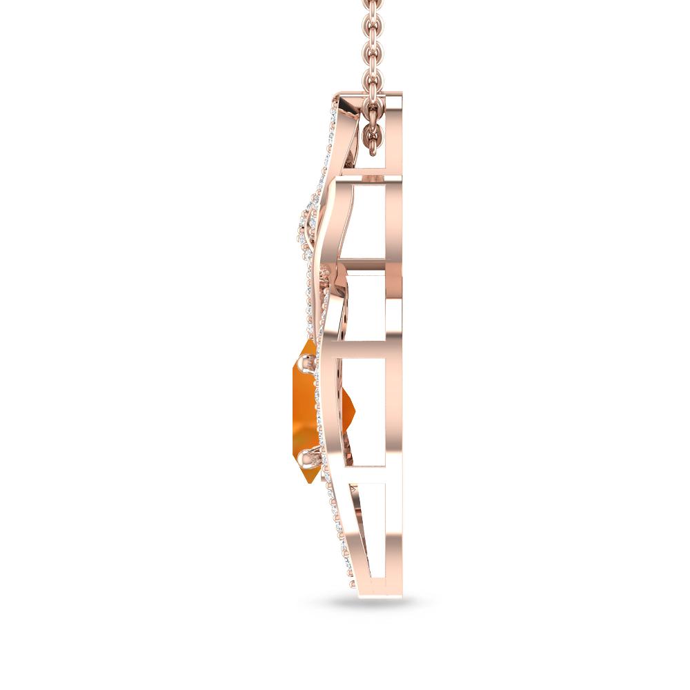 Rose Gold - Citrine