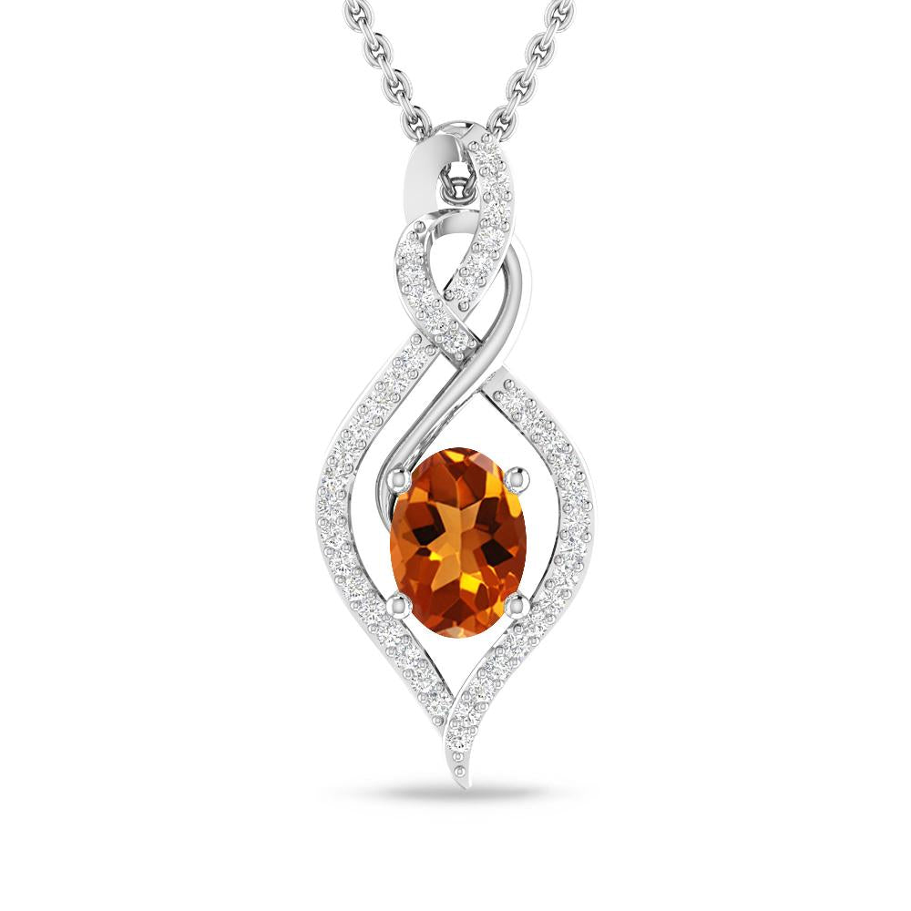 White Gold - Citrine