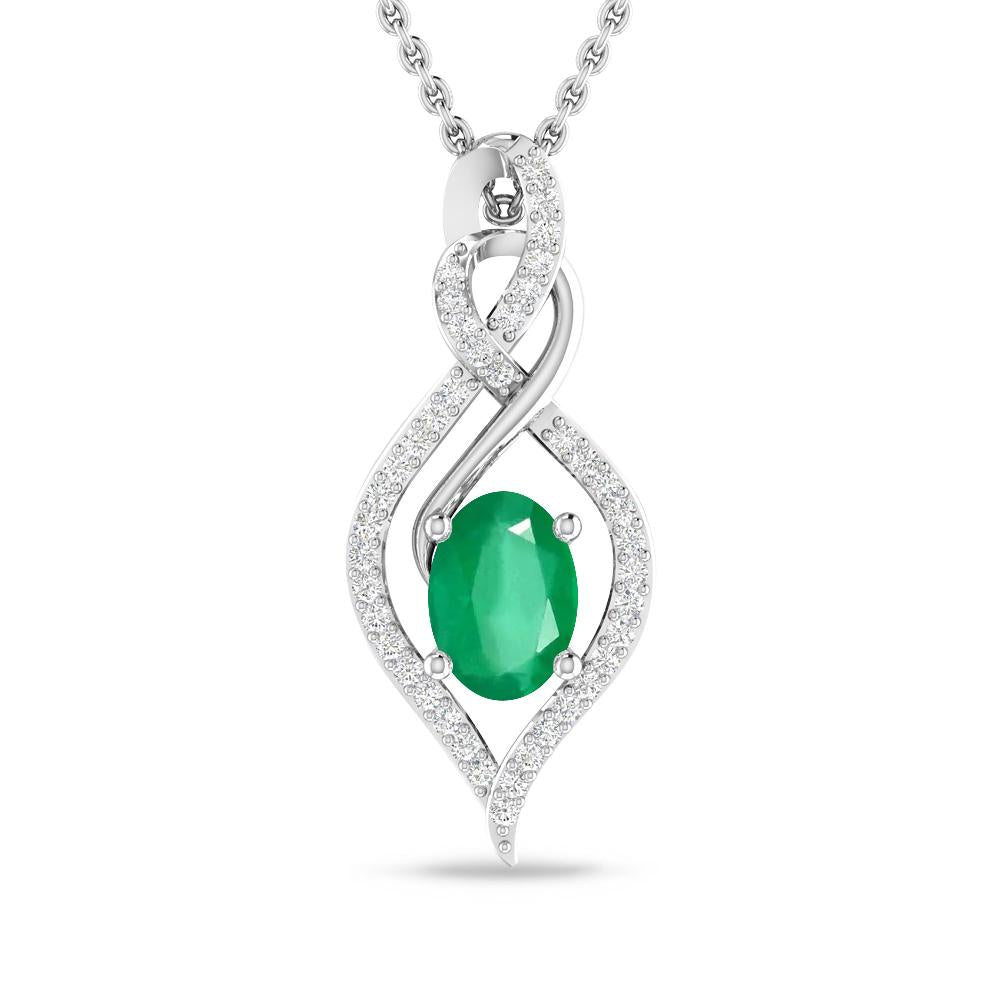 White Gold - Emerald