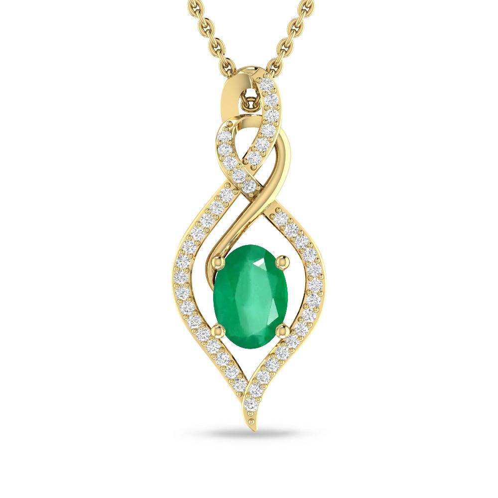 Yellow Gold - Emerald