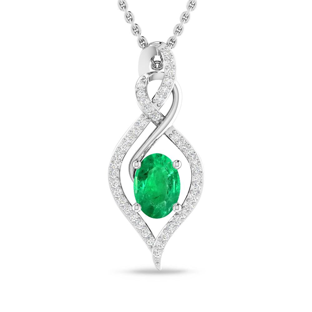 White Gold - Emerald