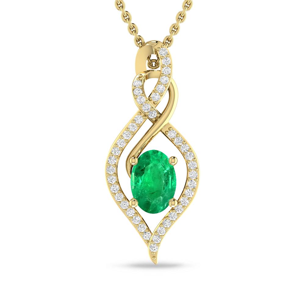 Yellow Gold - Emerald