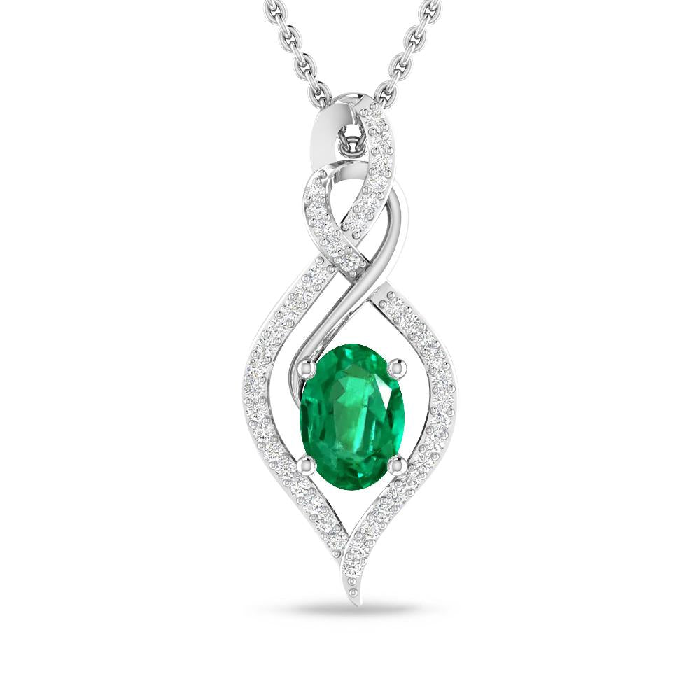 White Gold - Emerald