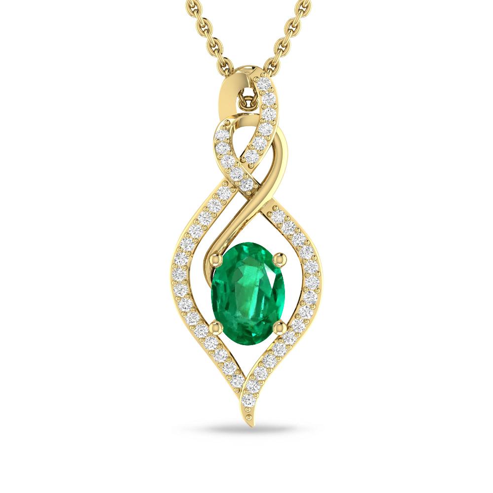 Yellow Gold - Emerald