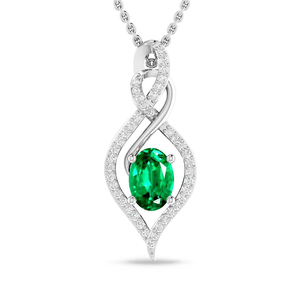 White Gold - Emerald