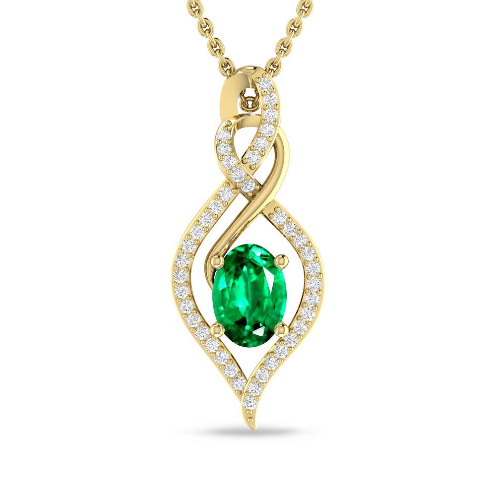 Yellow Gold - Emerald