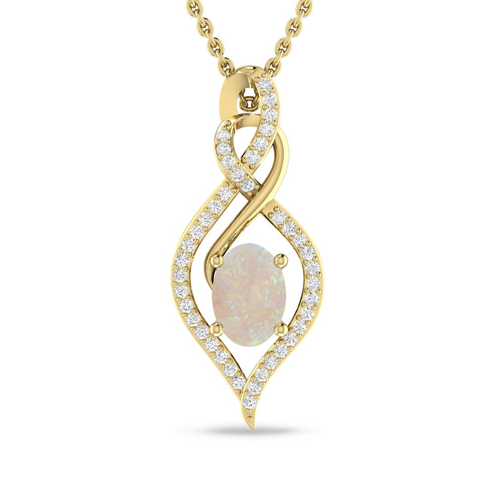 Yellow Gold - Opal