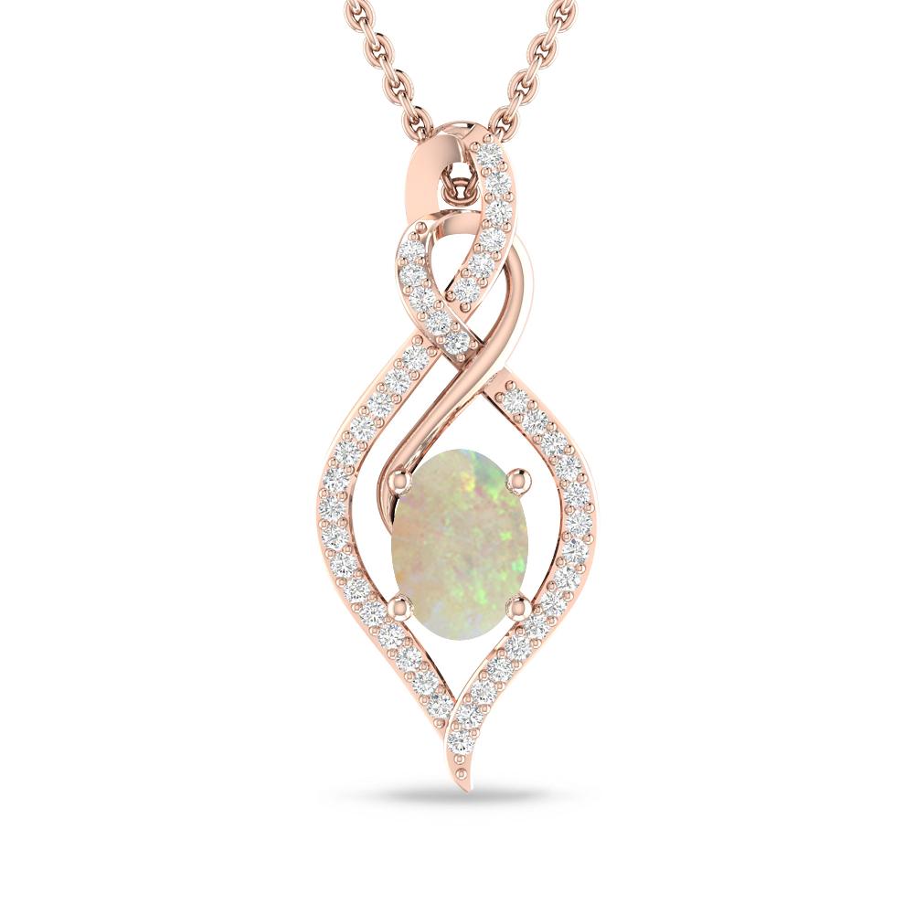 Rose Gold - Opal