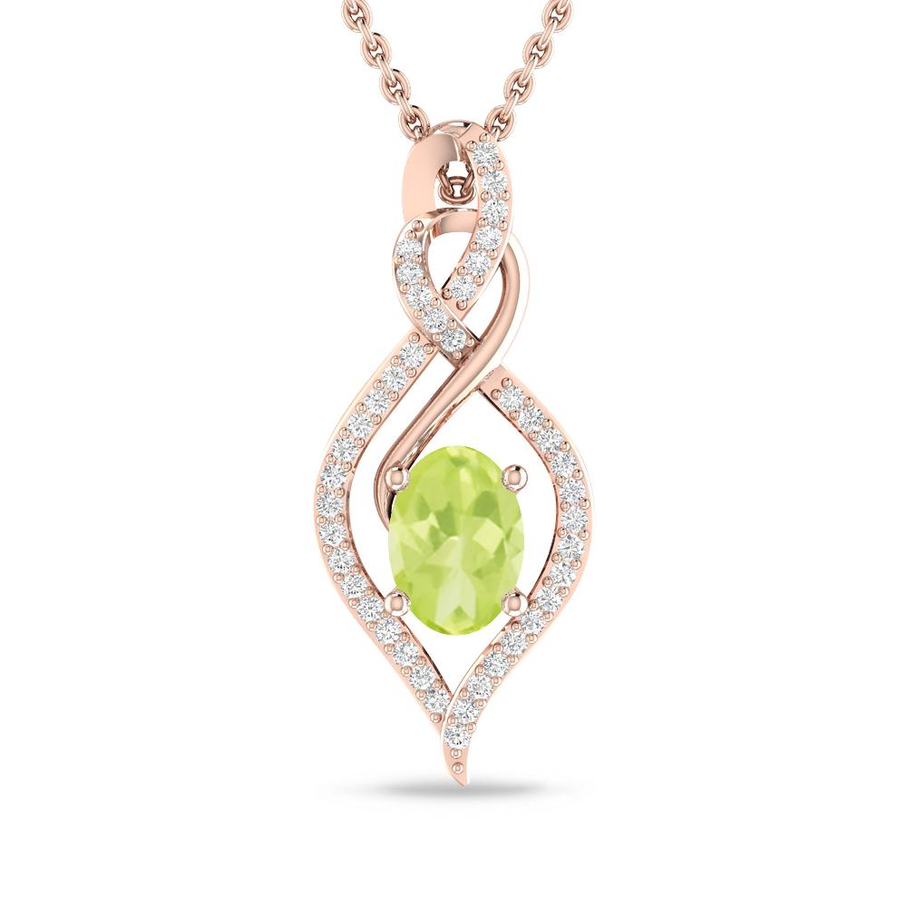 Rose Gold - Peridot