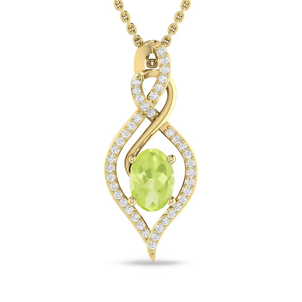 Yellow Gold - Peridot