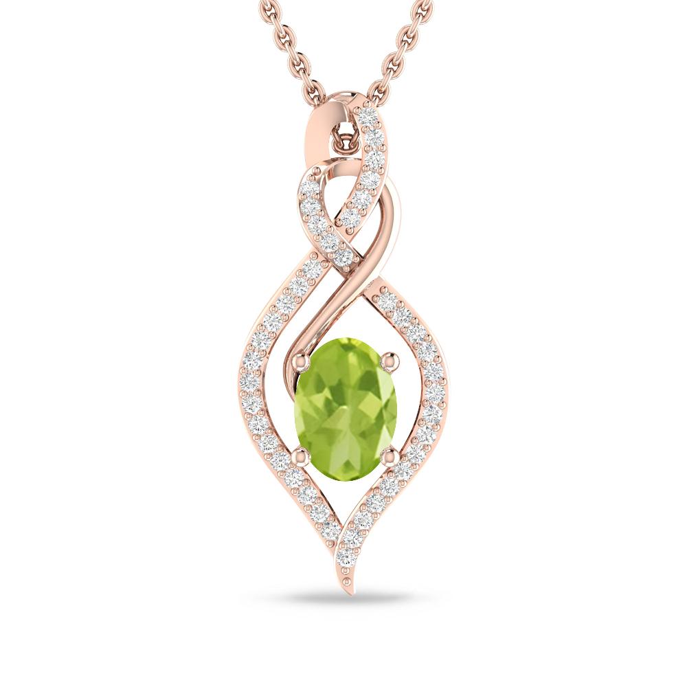 Rose Gold - Peridot