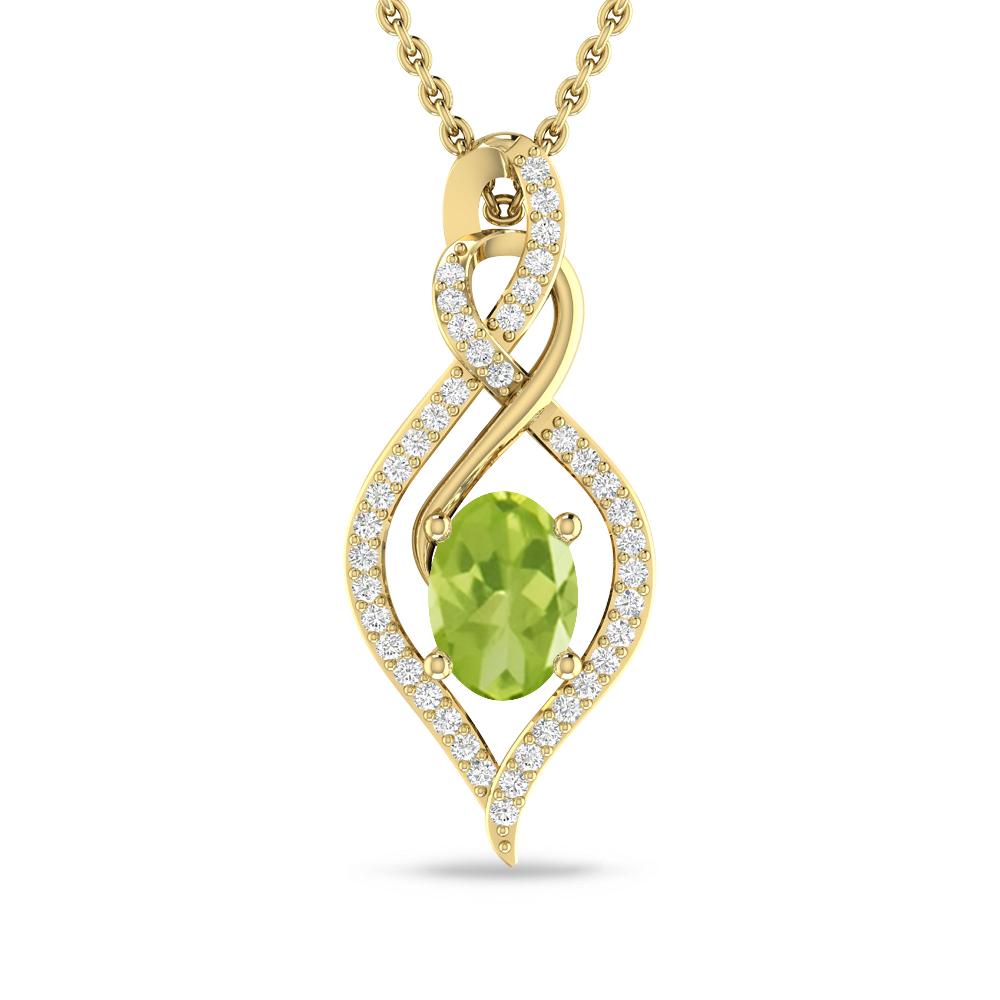 Yellow Gold - Peridot