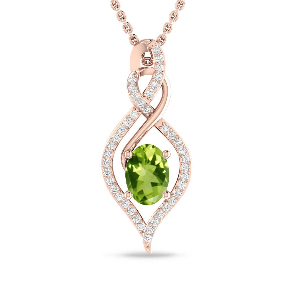 Rose Gold - Peridot