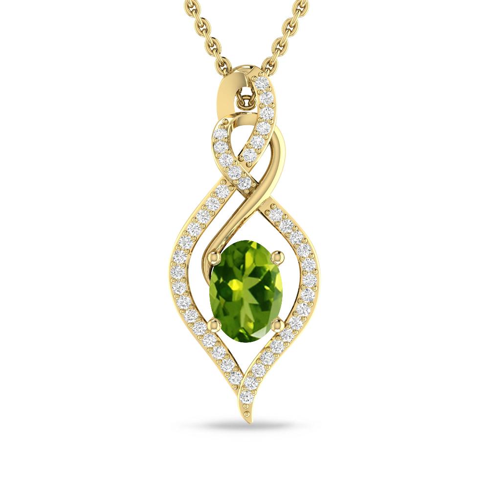 Yellow Gold - Peridot