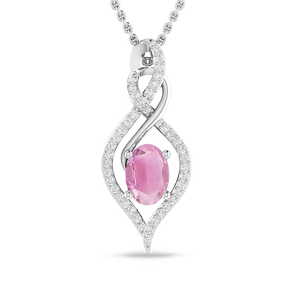 White Gold - Pink Tourmaline