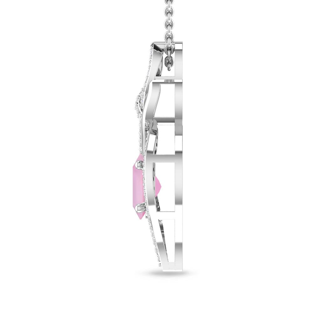 White Gold - Pink Tourmaline