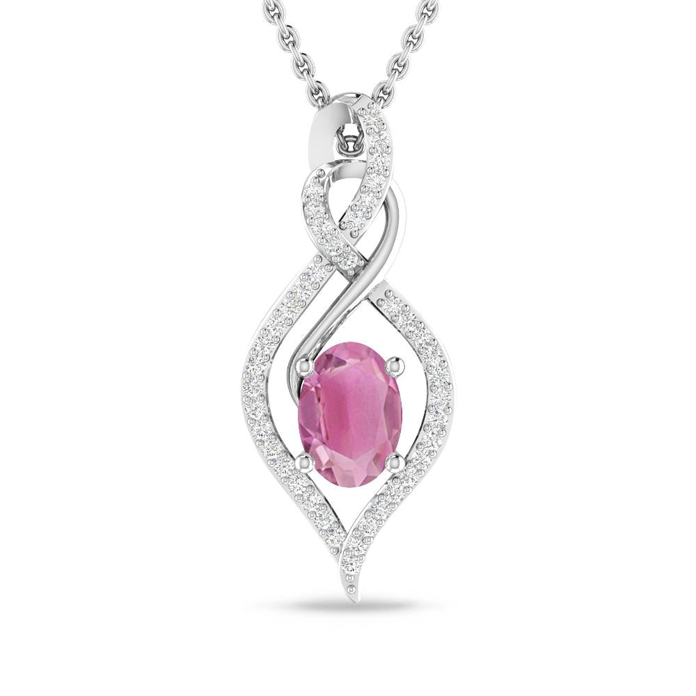 White Gold - Pink Tourmaline