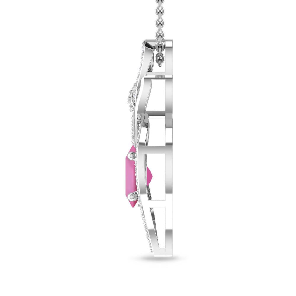 White Gold - Pink Tourmaline